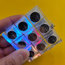 Load image into Gallery viewer, 9pc skz lightup keycap fidget keychain