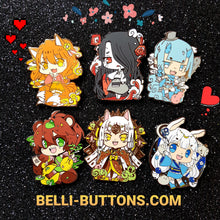 Load image into Gallery viewer, Japanese Monster girls Enamel pin