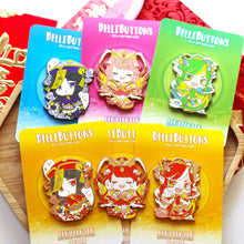 Load image into Gallery viewer, Chinese Mythical girls Enamel pins