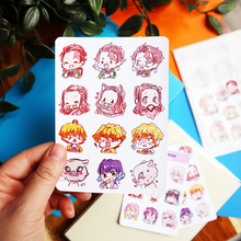 Load image into Gallery viewer, K N Y derp sticker sheets