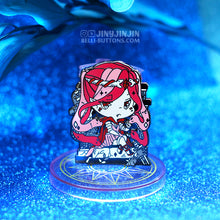 Load image into Gallery viewer, Greek Monster girls Enamel pin