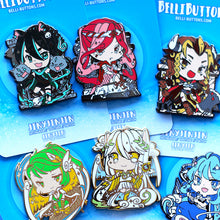 Load image into Gallery viewer, Greek Monster girls Enamel pin