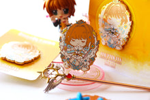Load image into Gallery viewer, CCS Sakura Clear enamel pin