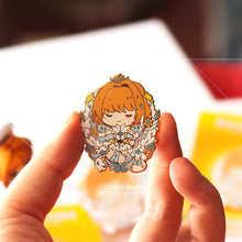 Load image into Gallery viewer, CCS Sakura Clear enamel pin