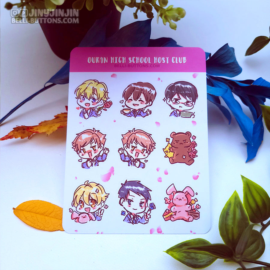 kiss kiss high derp sticker sheets
