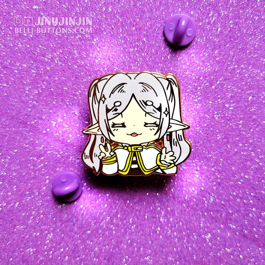 Frieren enamel pins