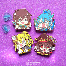 Load image into Gallery viewer, ko no su ba enamel pins
