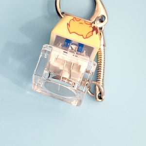 Pika Pika lightup Keycap fidget keychain