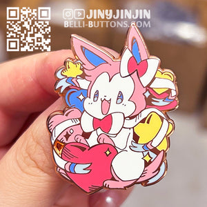 NEW Elemental monster pins