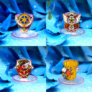 CCS Wand enamel pin collection