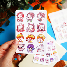 Load image into Gallery viewer, K N Y derp sticker sheets
